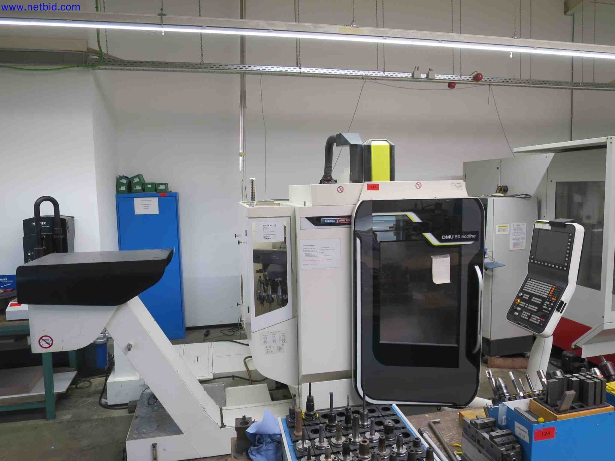 CNC-Fräsmaschine (Fräse 12) DMG Mori Seiki Ecoline DMU 50